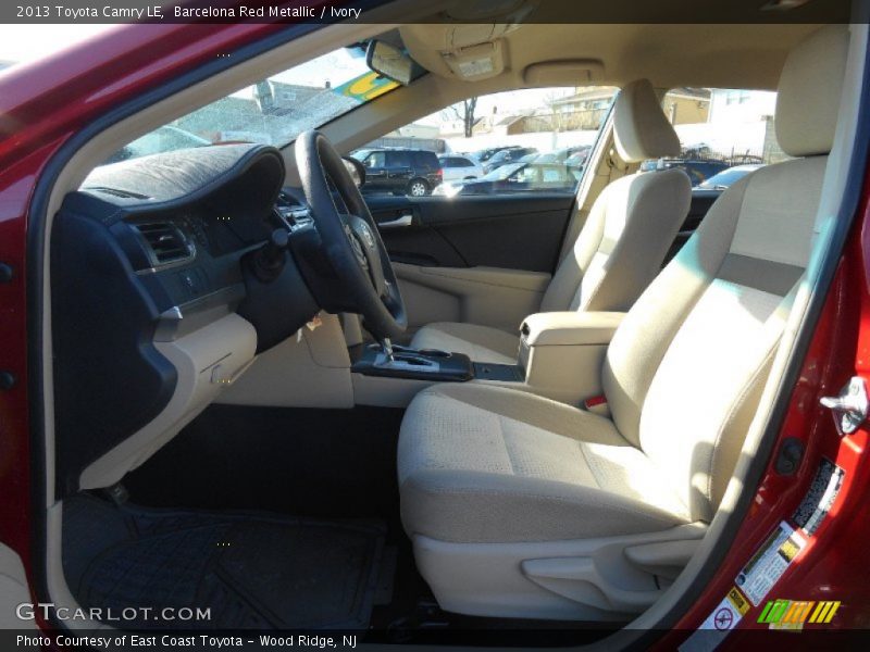 Barcelona Red Metallic / Ivory 2013 Toyota Camry LE