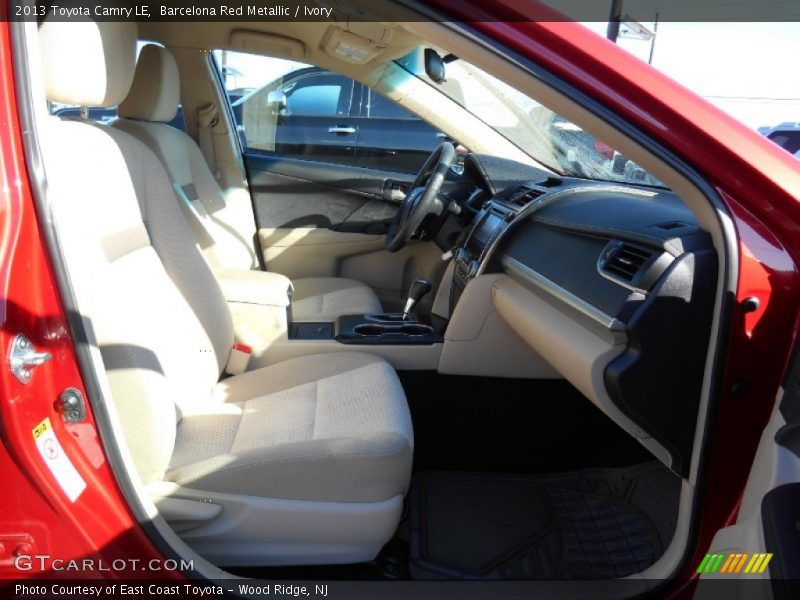 Barcelona Red Metallic / Ivory 2013 Toyota Camry LE