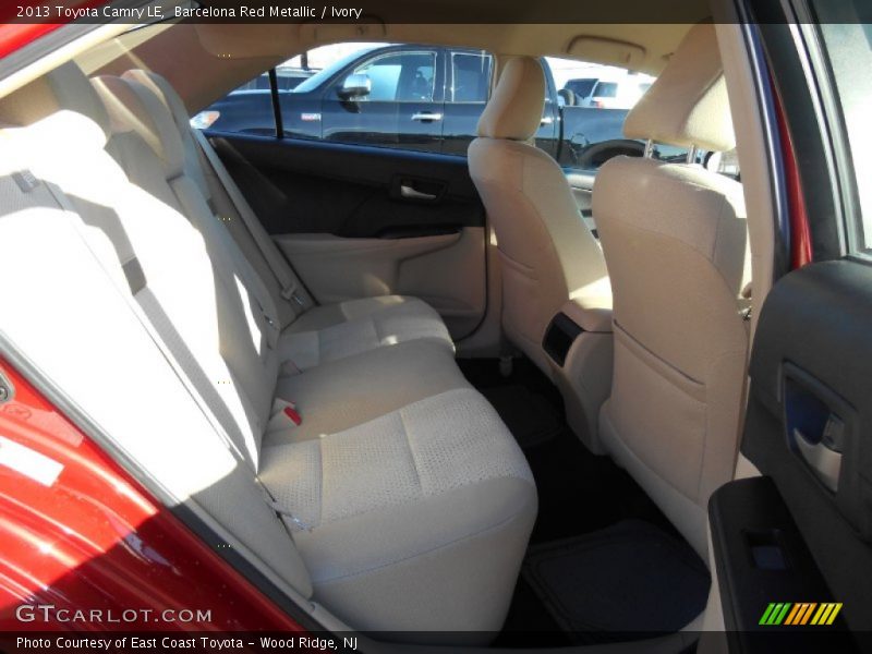 Barcelona Red Metallic / Ivory 2013 Toyota Camry LE