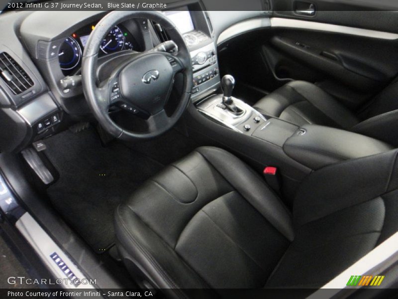 Blue Slate / Graphite 2012 Infiniti G 37 Journey Sedan