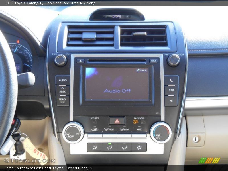 Barcelona Red Metallic / Ivory 2013 Toyota Camry LE