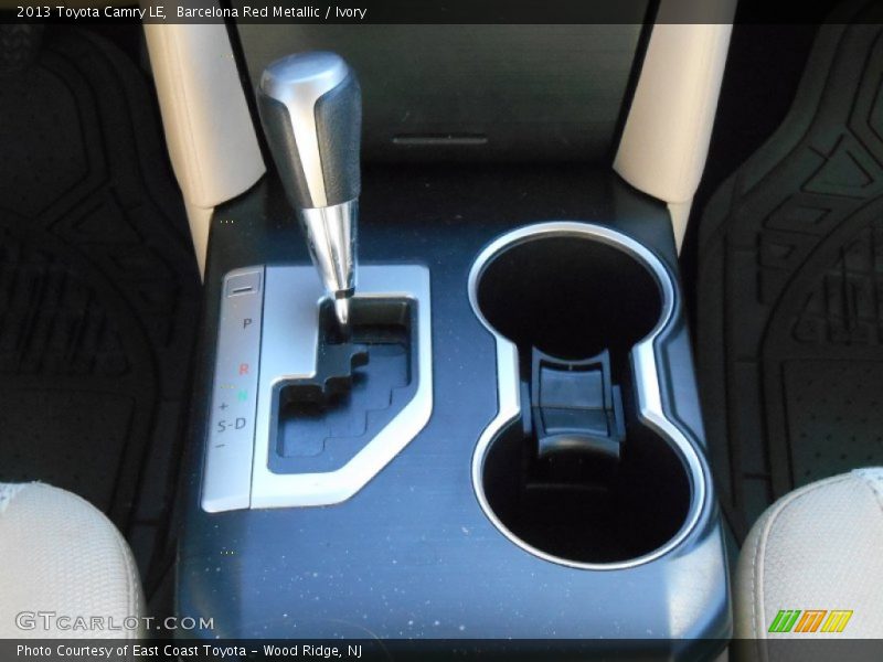 Barcelona Red Metallic / Ivory 2013 Toyota Camry LE