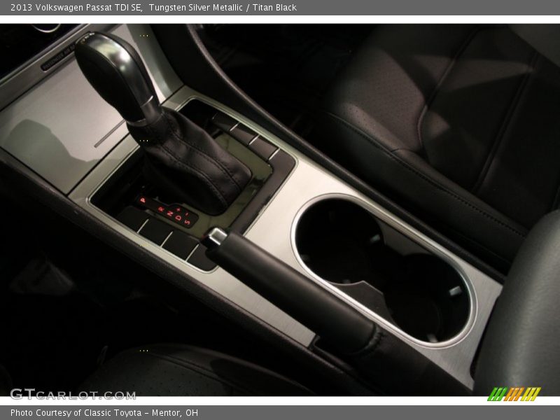 Tungsten Silver Metallic / Titan Black 2013 Volkswagen Passat TDI SE