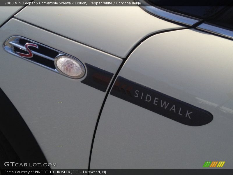 S Sidewalk - 2008 Mini Cooper S Convertible Sidewalk Edition