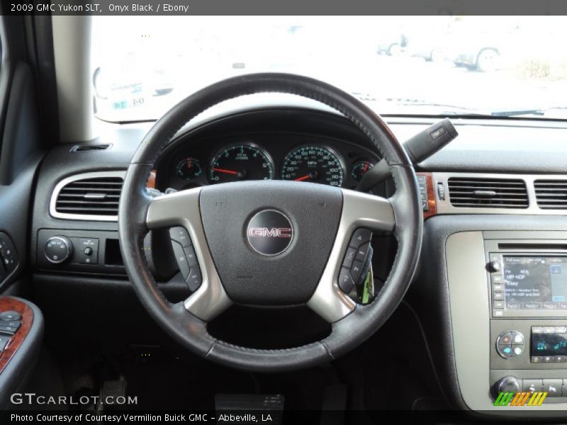 Onyx Black / Ebony 2009 GMC Yukon SLT