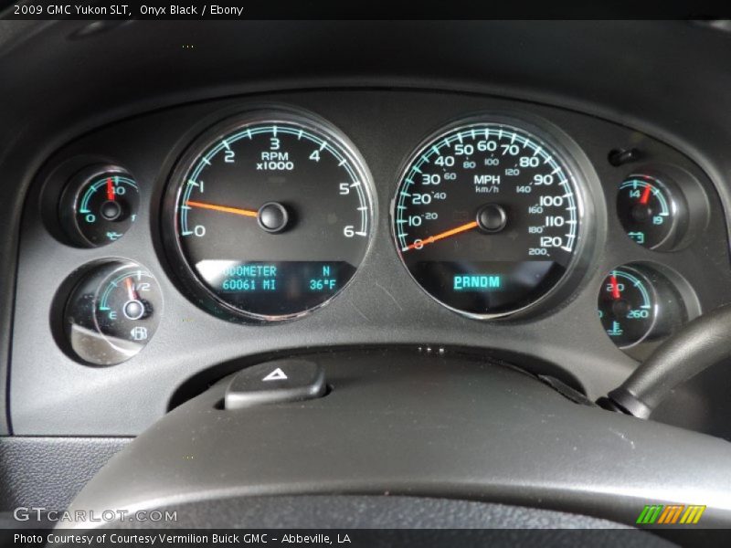 Onyx Black / Ebony 2009 GMC Yukon SLT