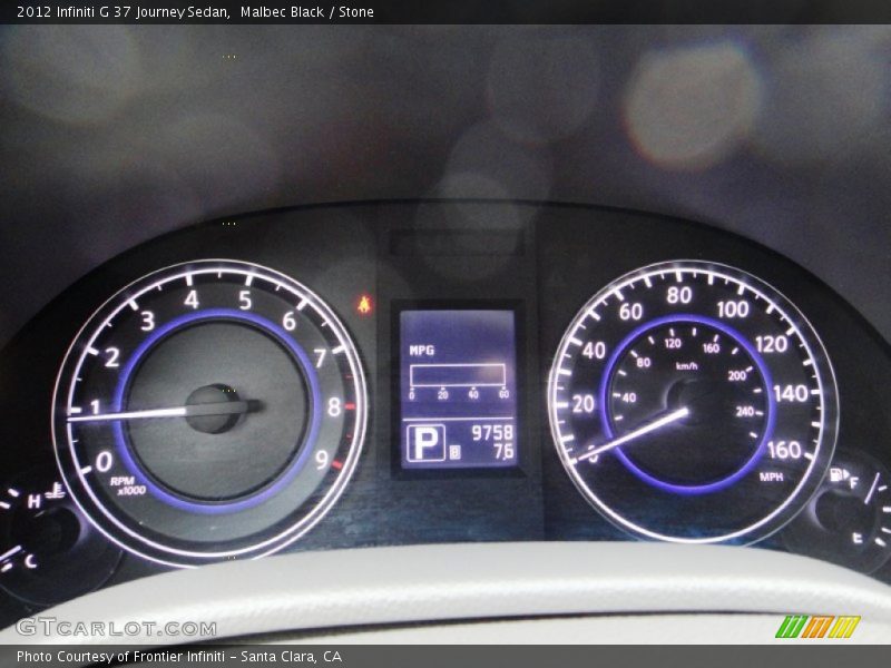 Malbec Black / Stone 2012 Infiniti G 37 Journey Sedan