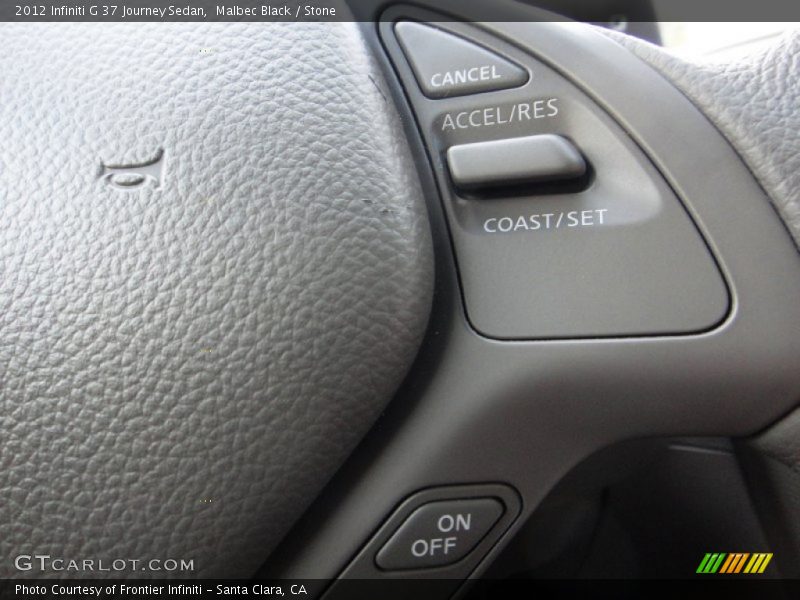 Malbec Black / Stone 2012 Infiniti G 37 Journey Sedan