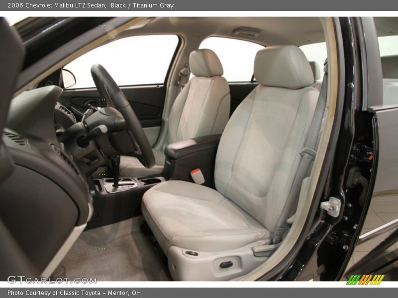 Front Seat of 2006 Malibu LTZ Sedan