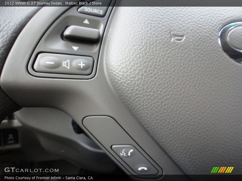 Malbec Black / Stone 2012 Infiniti G 37 Journey Sedan