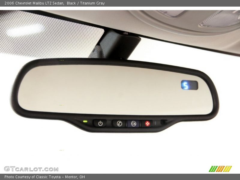Black / Titanium Gray 2006 Chevrolet Malibu LTZ Sedan