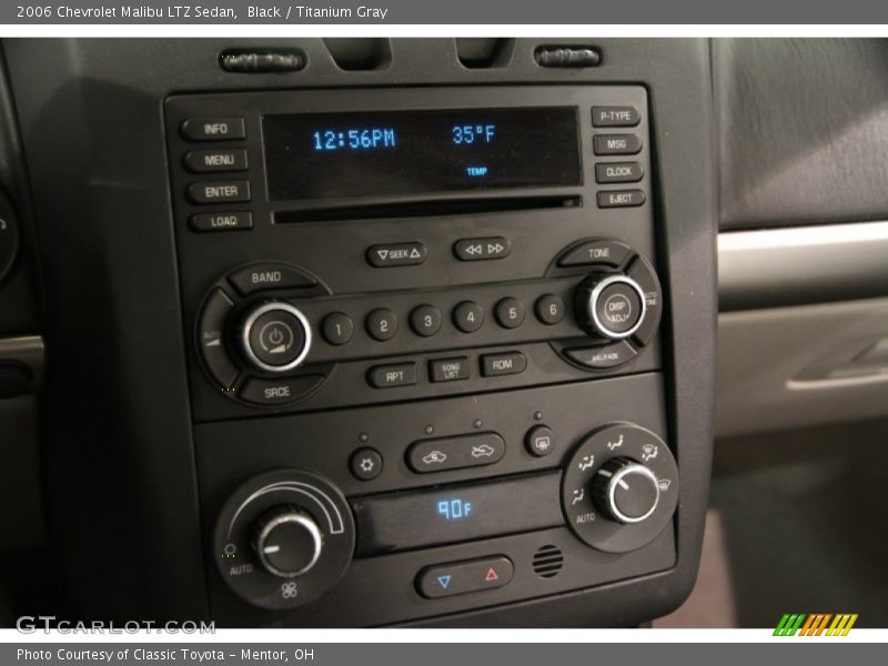 Black / Titanium Gray 2006 Chevrolet Malibu LTZ Sedan