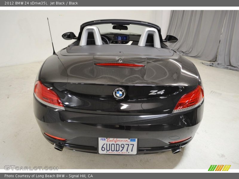 Jet Black / Black 2012 BMW Z4 sDrive35i