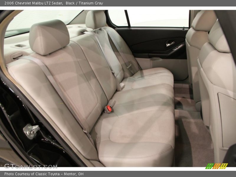Black / Titanium Gray 2006 Chevrolet Malibu LTZ Sedan