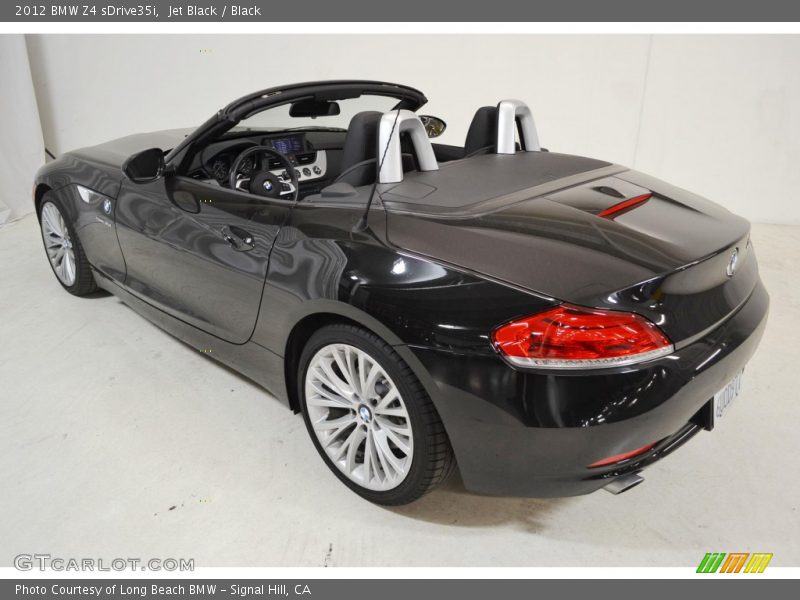 Jet Black / Black 2012 BMW Z4 sDrive35i