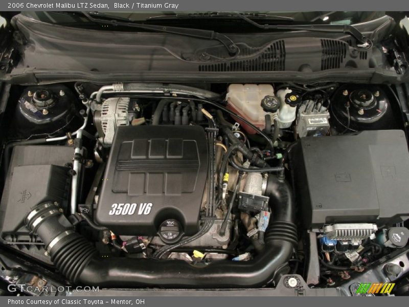Black / Titanium Gray 2006 Chevrolet Malibu LTZ Sedan