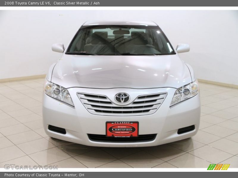 Classic Silver Metallic / Ash 2008 Toyota Camry LE V6