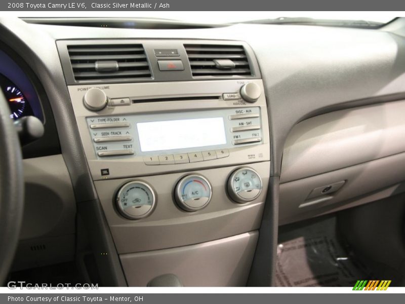 Classic Silver Metallic / Ash 2008 Toyota Camry LE V6