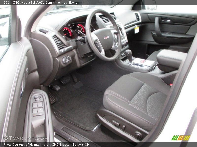 Summit White / Ebony 2014 GMC Acadia SLE AWD