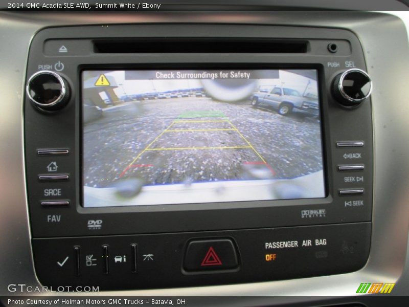 Summit White / Ebony 2014 GMC Acadia SLE AWD