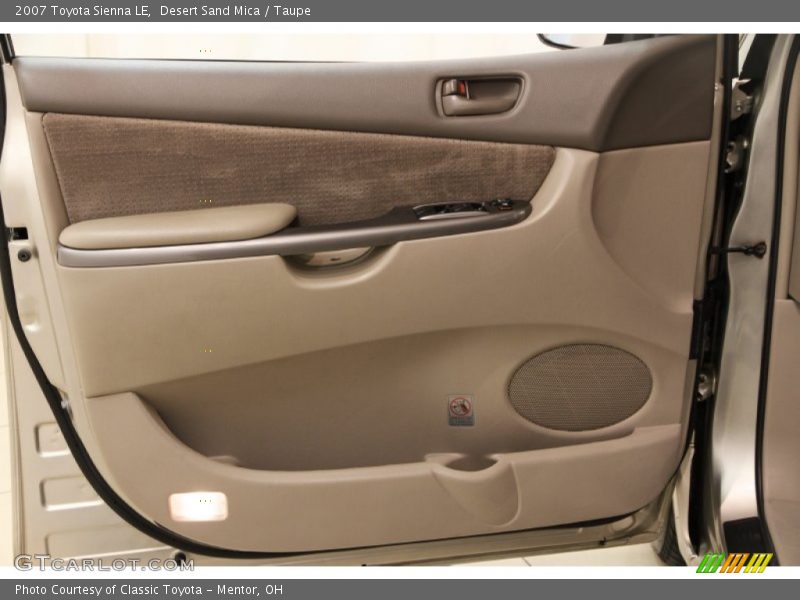 Desert Sand Mica / Taupe 2007 Toyota Sienna LE