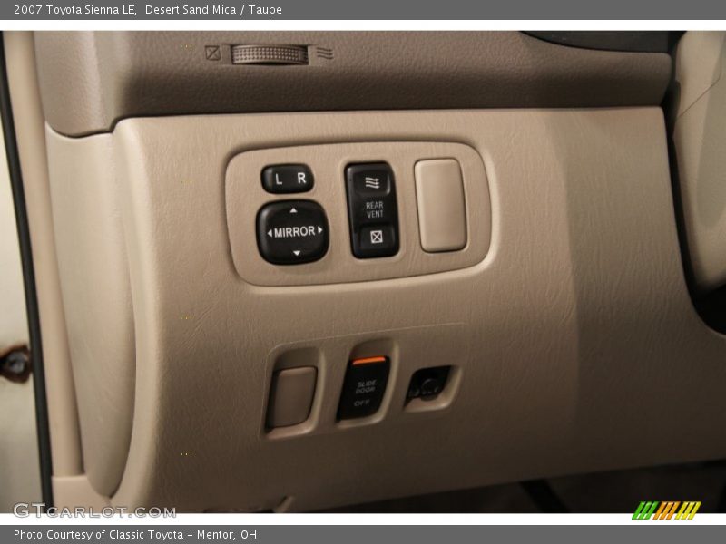 Desert Sand Mica / Taupe 2007 Toyota Sienna LE