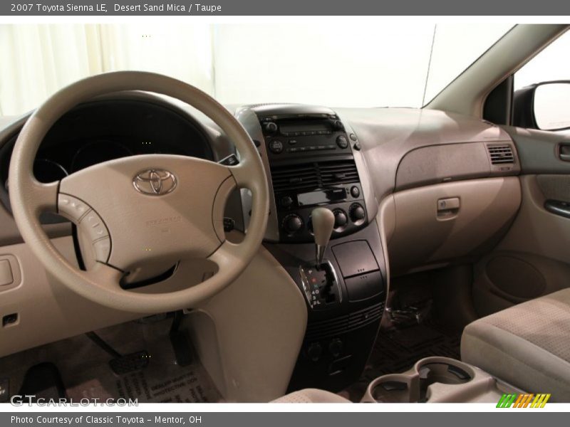 Desert Sand Mica / Taupe 2007 Toyota Sienna LE