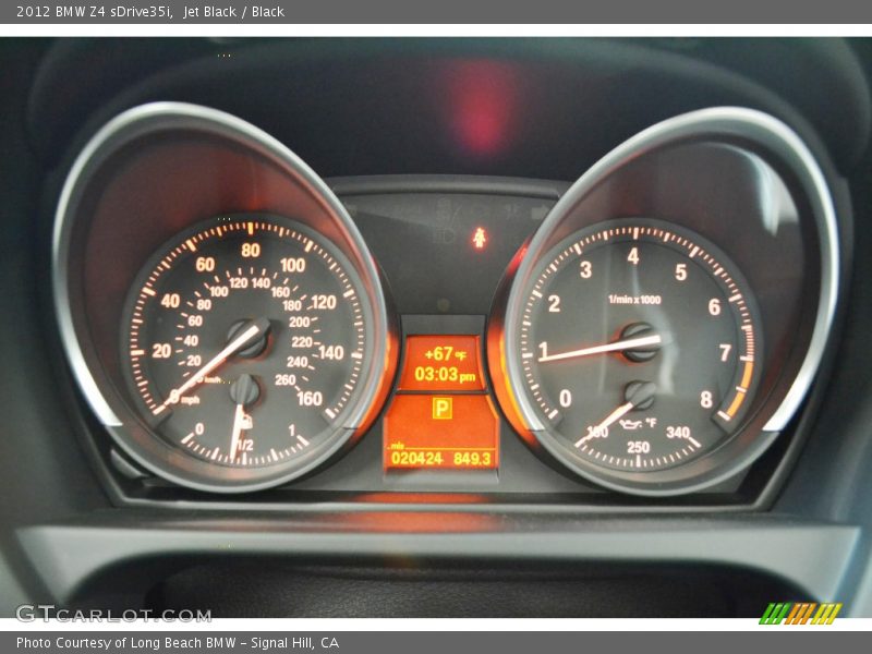  2012 Z4 sDrive35i sDrive35i Gauges