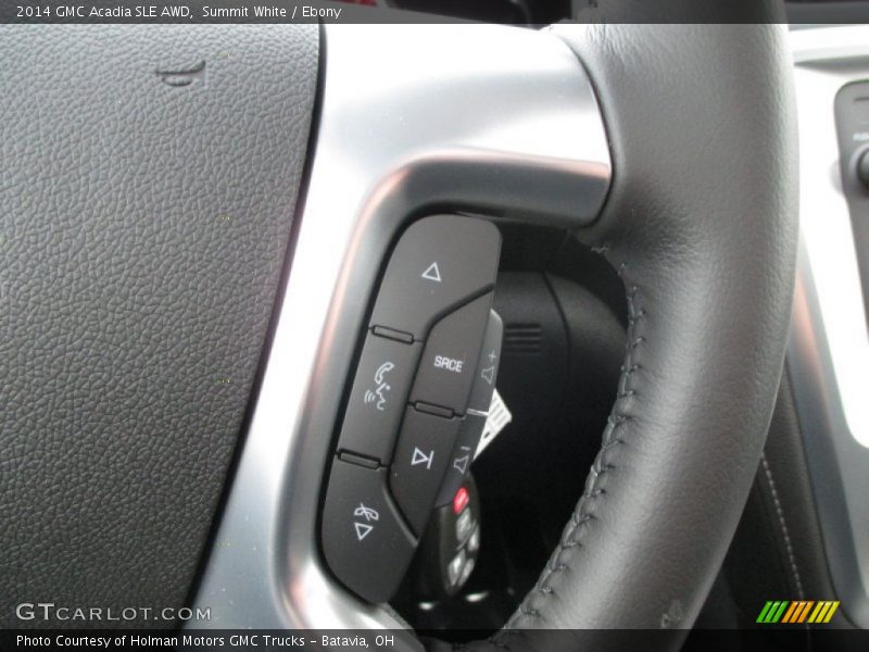 Summit White / Ebony 2014 GMC Acadia SLE AWD