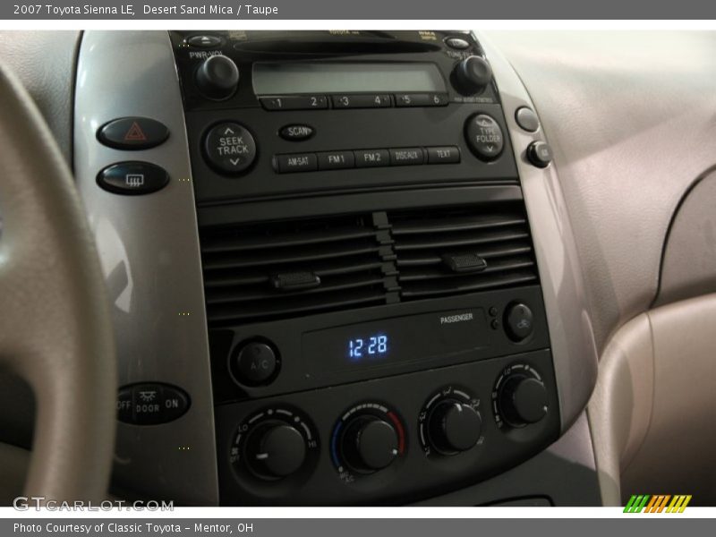 Desert Sand Mica / Taupe 2007 Toyota Sienna LE