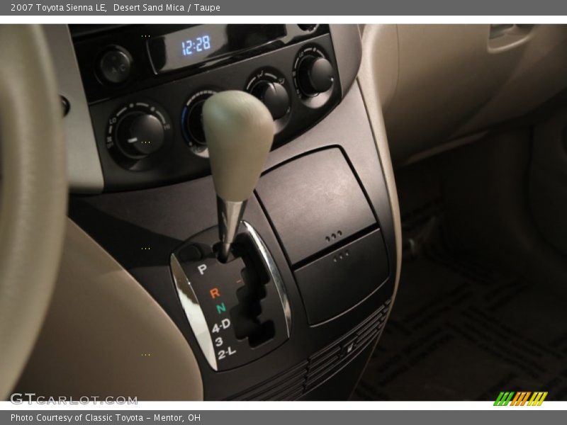 Desert Sand Mica / Taupe 2007 Toyota Sienna LE