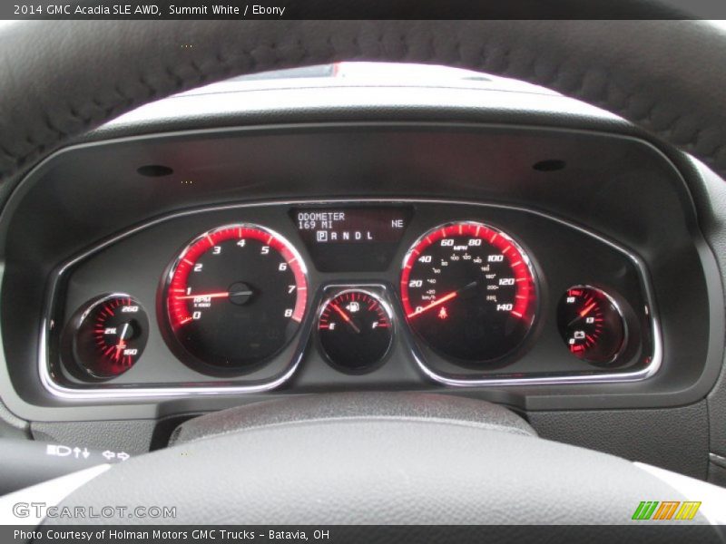 Summit White / Ebony 2014 GMC Acadia SLE AWD