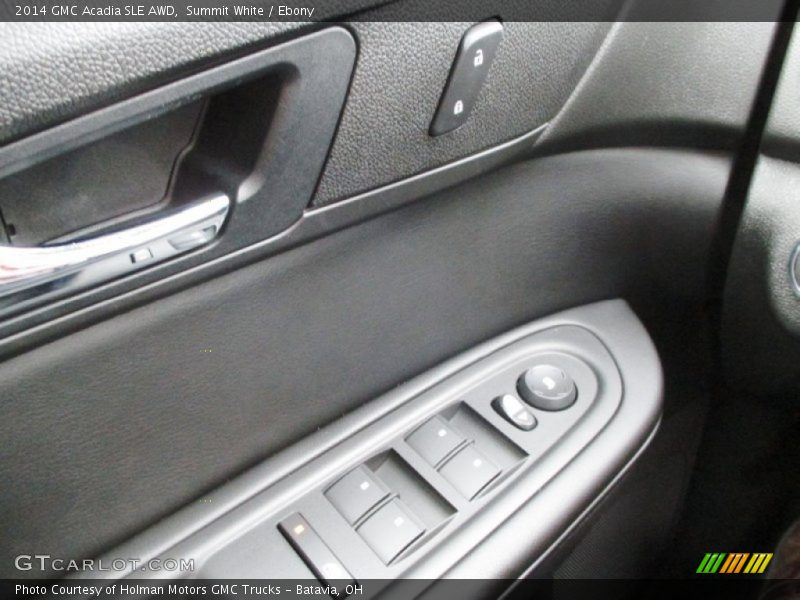 Summit White / Ebony 2014 GMC Acadia SLE AWD