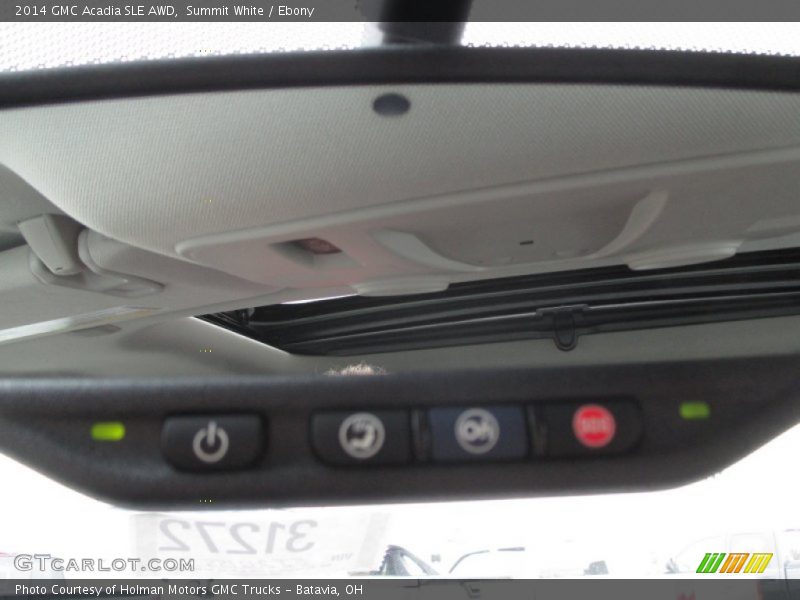 Summit White / Ebony 2014 GMC Acadia SLE AWD
