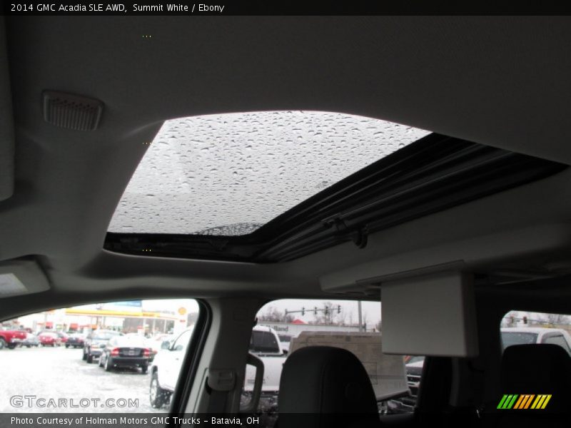 Summit White / Ebony 2014 GMC Acadia SLE AWD
