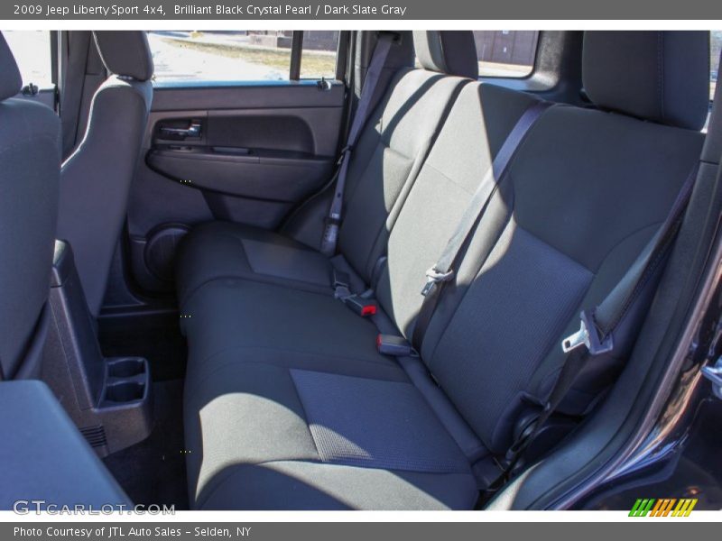 Brilliant Black Crystal Pearl / Dark Slate Gray 2009 Jeep Liberty Sport 4x4