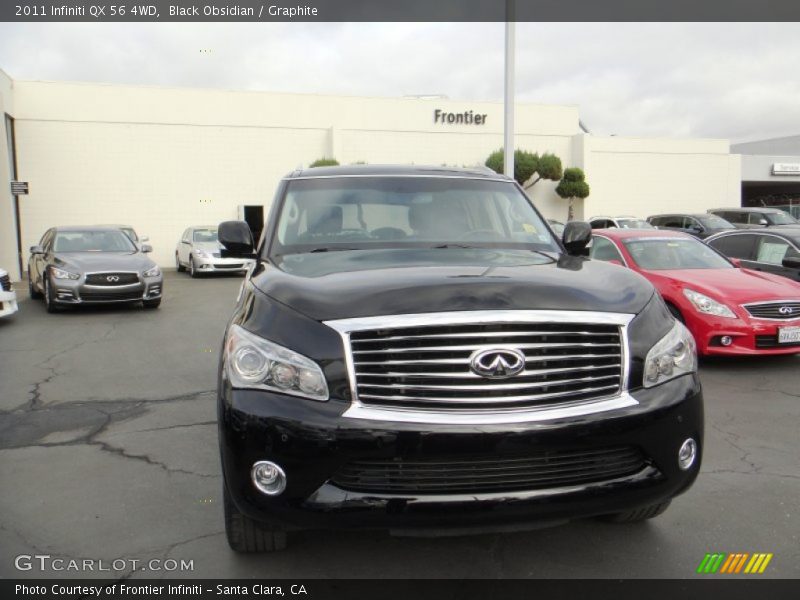 Black Obsidian / Graphite 2011 Infiniti QX 56 4WD