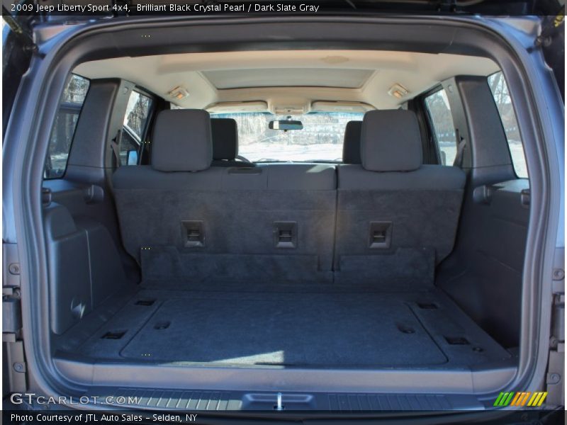Brilliant Black Crystal Pearl / Dark Slate Gray 2009 Jeep Liberty Sport 4x4