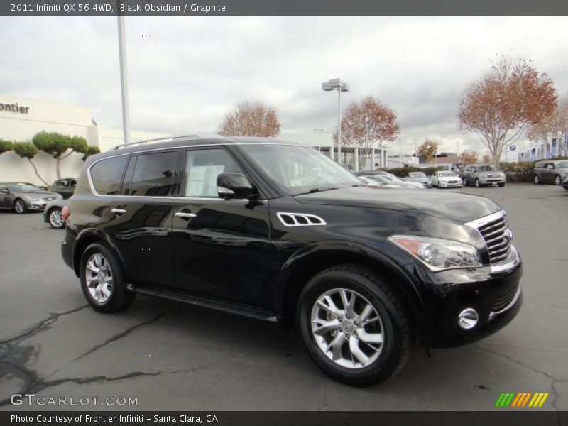 Black Obsidian / Graphite 2011 Infiniti QX 56 4WD