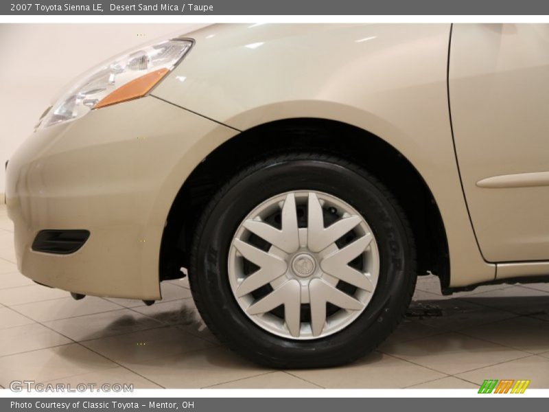 Desert Sand Mica / Taupe 2007 Toyota Sienna LE