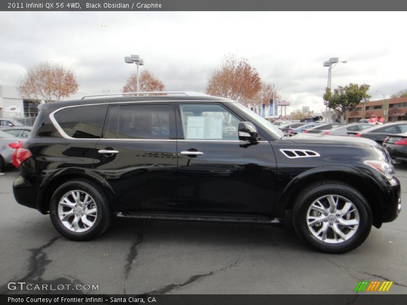 Black Obsidian / Graphite 2011 Infiniti QX 56 4WD