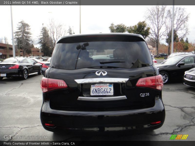 Black Obsidian / Graphite 2011 Infiniti QX 56 4WD