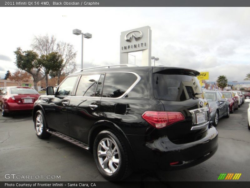 Black Obsidian / Graphite 2011 Infiniti QX 56 4WD