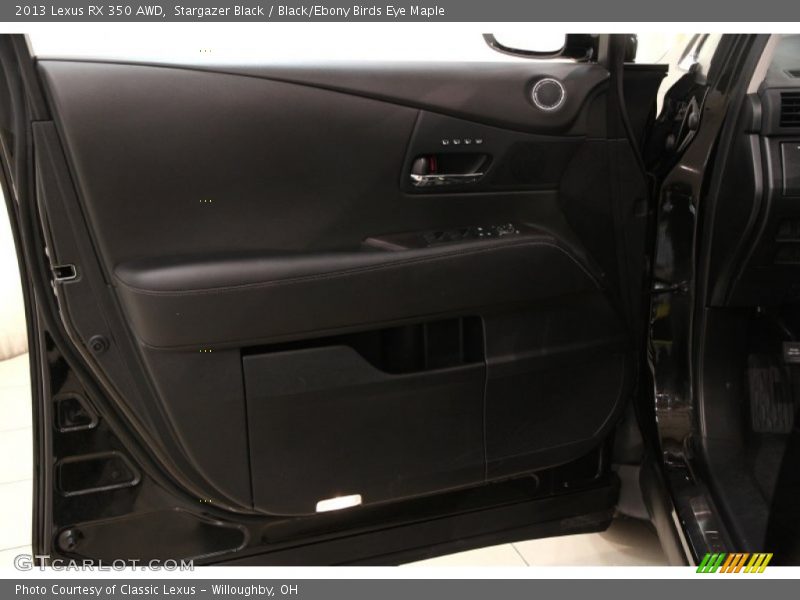 Stargazer Black / Black/Ebony Birds Eye Maple 2013 Lexus RX 350 AWD