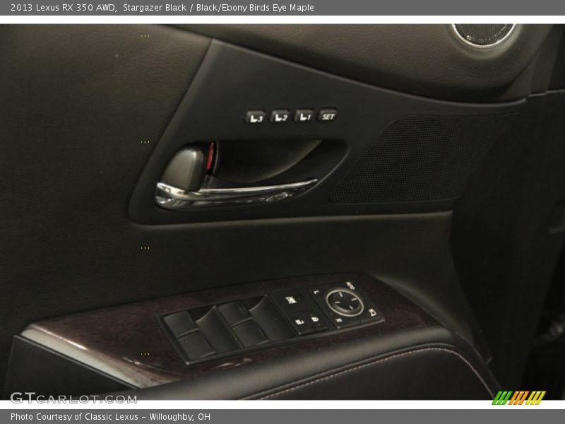 Stargazer Black / Black/Ebony Birds Eye Maple 2013 Lexus RX 350 AWD