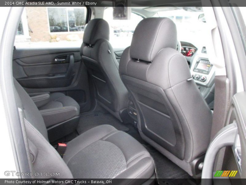Summit White / Ebony 2014 GMC Acadia SLE AWD