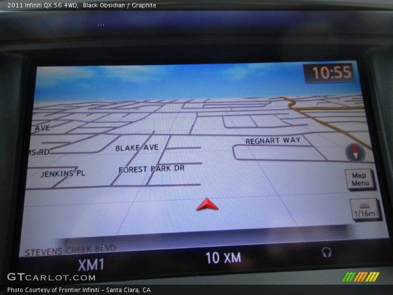 Black Obsidian / Graphite 2011 Infiniti QX 56 4WD
