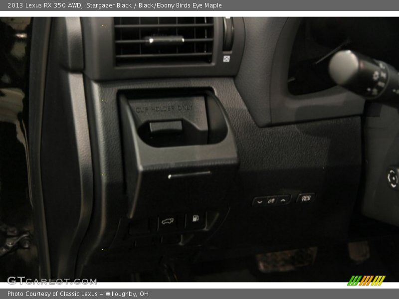 Stargazer Black / Black/Ebony Birds Eye Maple 2013 Lexus RX 350 AWD