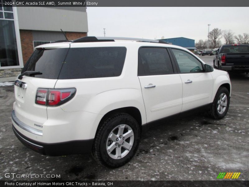 Summit White / Ebony 2014 GMC Acadia SLE AWD