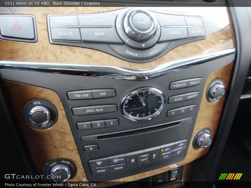 Black Obsidian / Graphite 2011 Infiniti QX 56 4WD